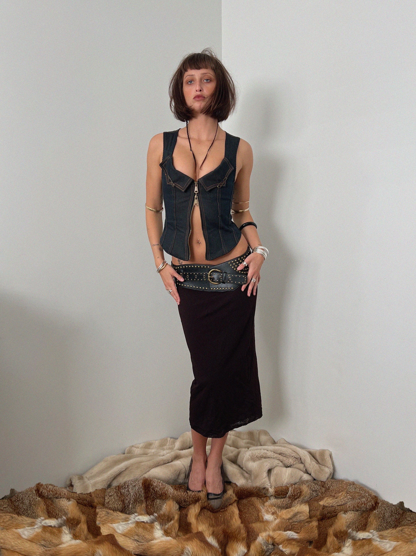 Amy Corset - Ink Caramel