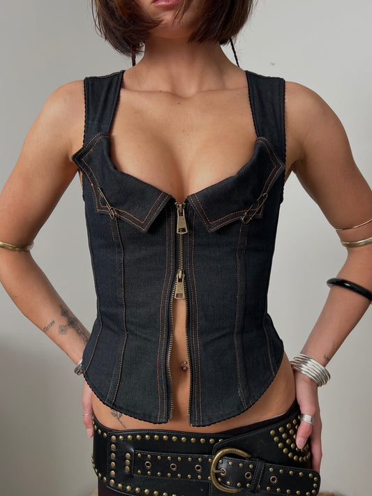 Amy Corset - Ink Caramel