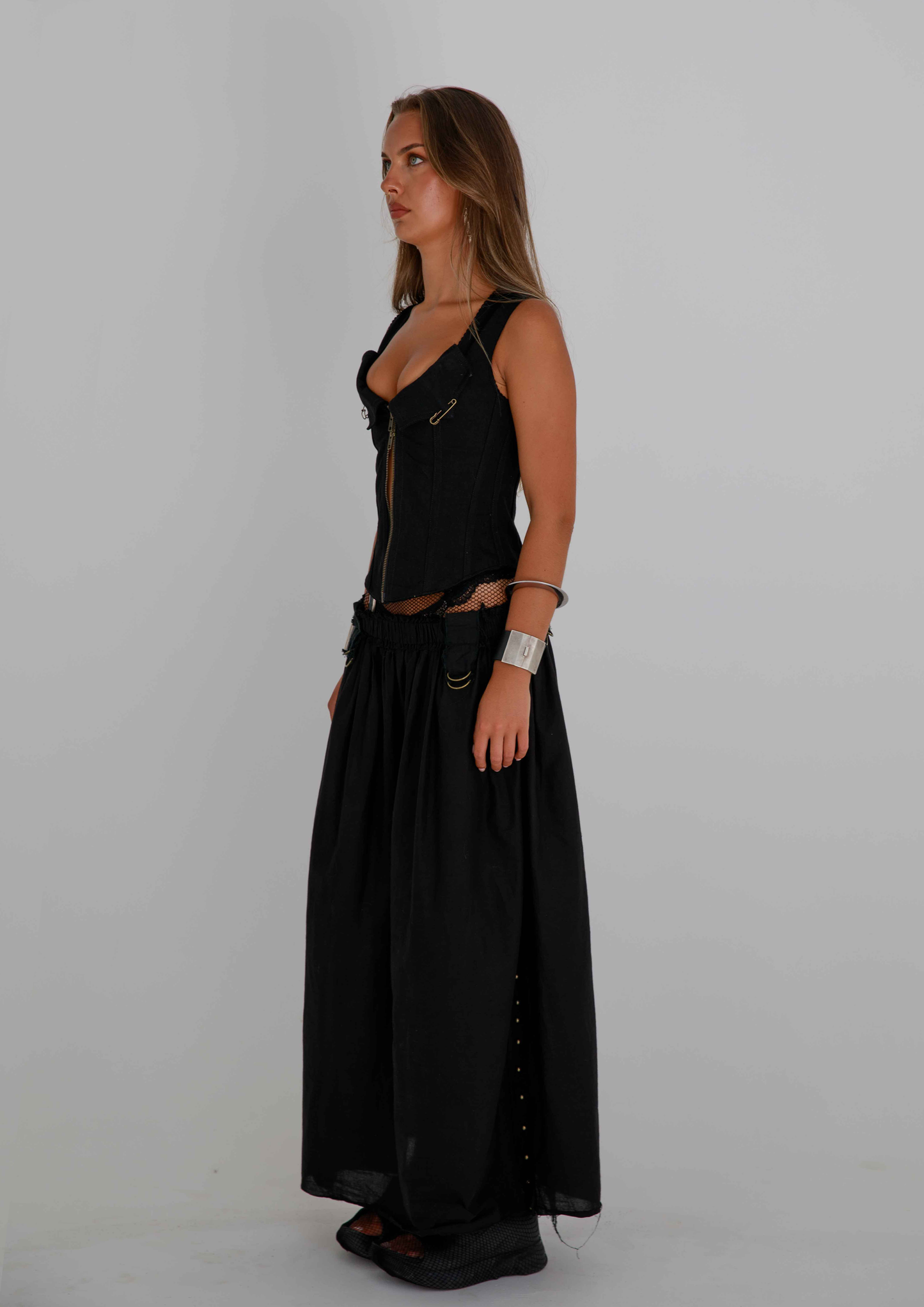 The Poppy Maxi - Black