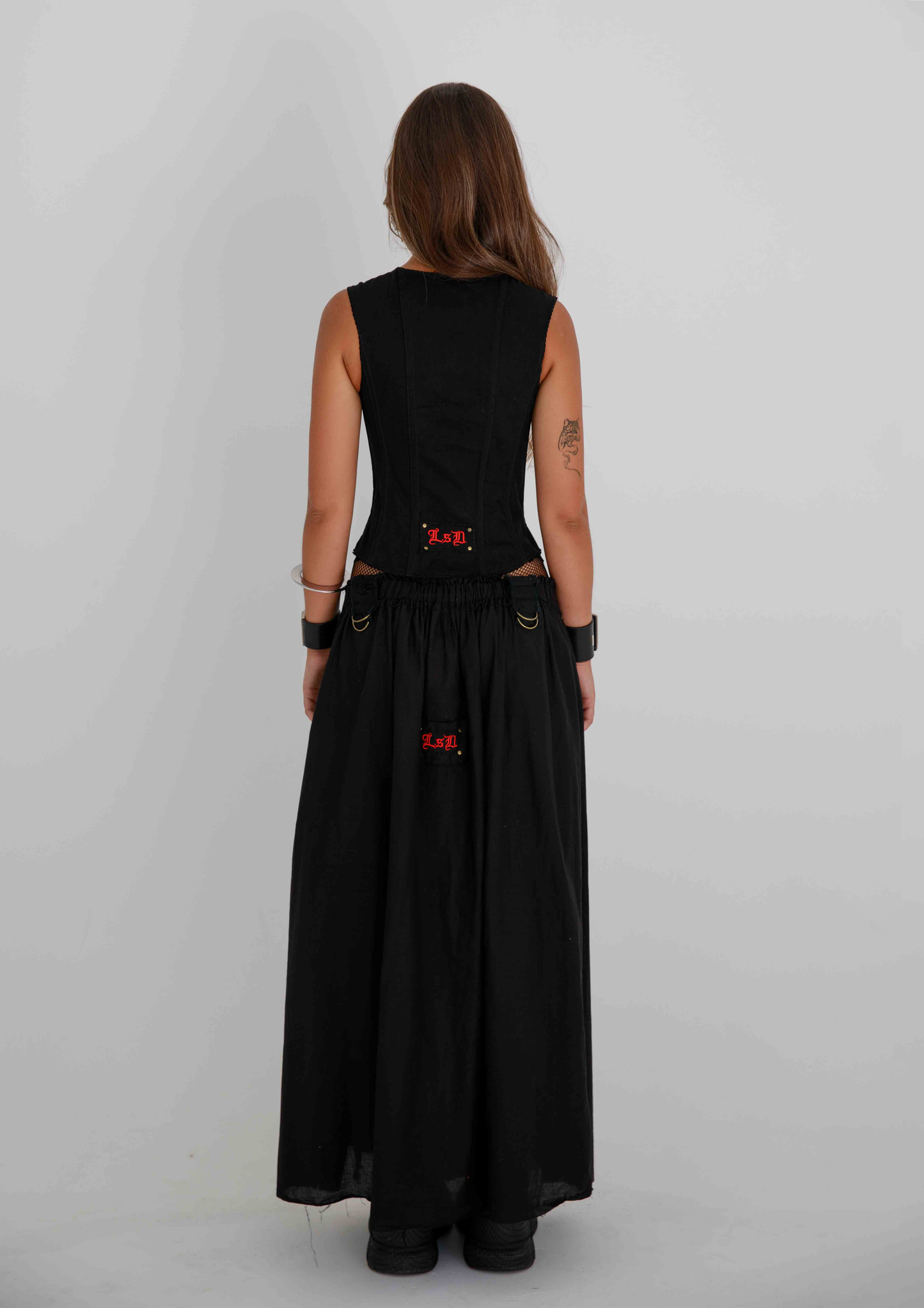 The Poppy Maxi - Black